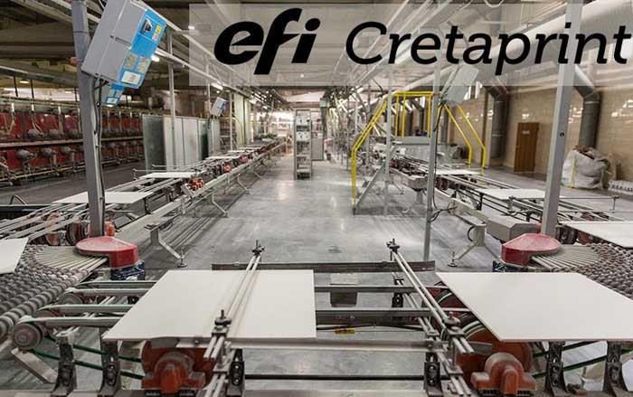 گروه تولیدی Uralceramics جوهرهای EFI Cretaprint را انتخاب می‌کند